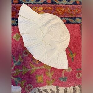 NWT JANIE AND JACK WHITE TODDLER HAT